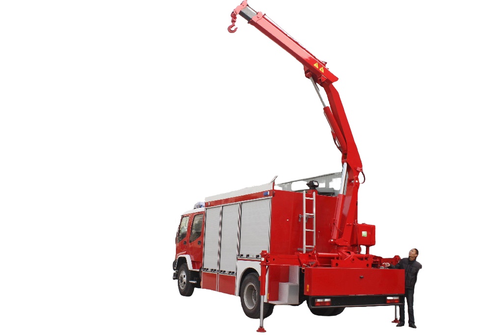 Specialty Fire Vehicles with crane