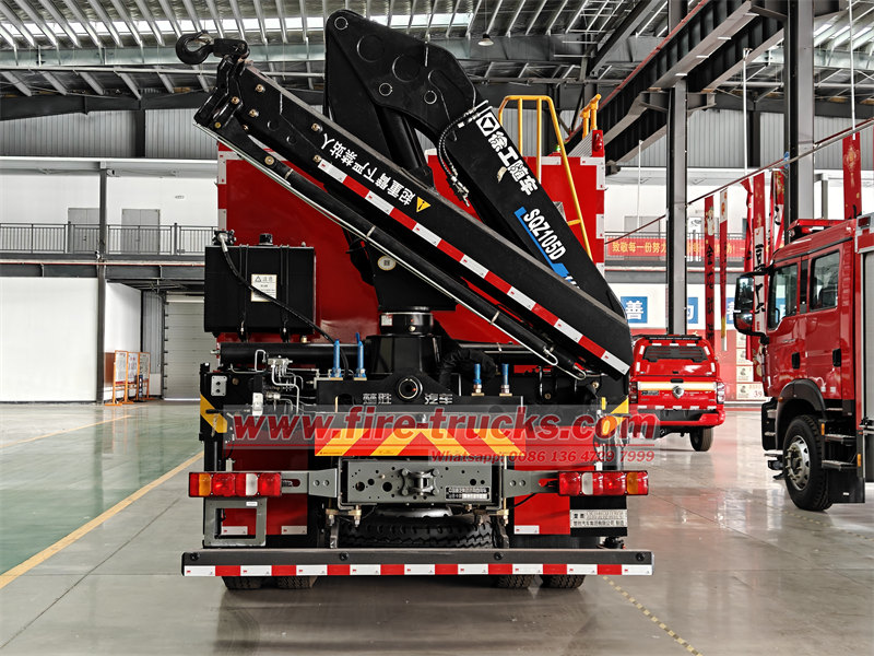 HOWO heavy firefighting truck
