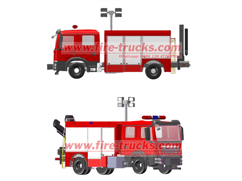 HOWO heavy rescue truck for sale