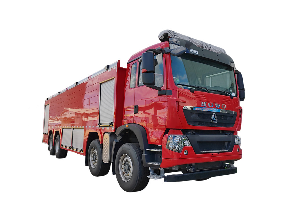 HOWO 22 Ton Water Tank Foam Fire Truck Price