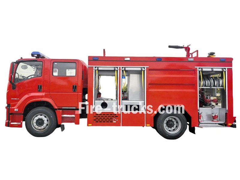 Isuzu heavy duty pumper fire fighting truck Isuzu heavy duty pumper fire fighting truck