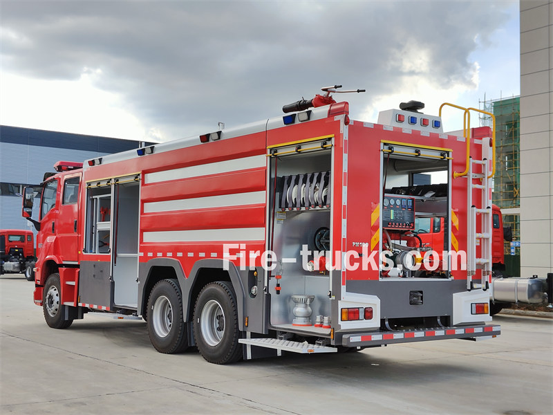 ISUZU 460HP foam pumper fire engine