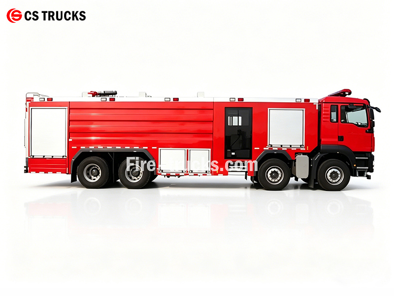 SITRAK 8×4 18500L Chemical Plant Foam Fire Truck