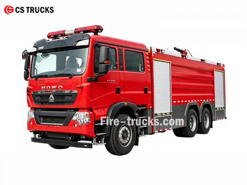 TOGO Heavy Rescue Foam Fire Appliance HOWO - POWERSTAR Trucks