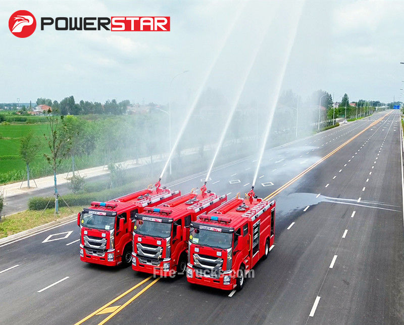 Isuzu GIGA 8,000 liters fire fighting truck